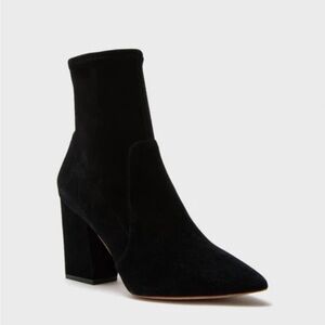 Loeffler Randal Black Isla Slim Ankle Booties